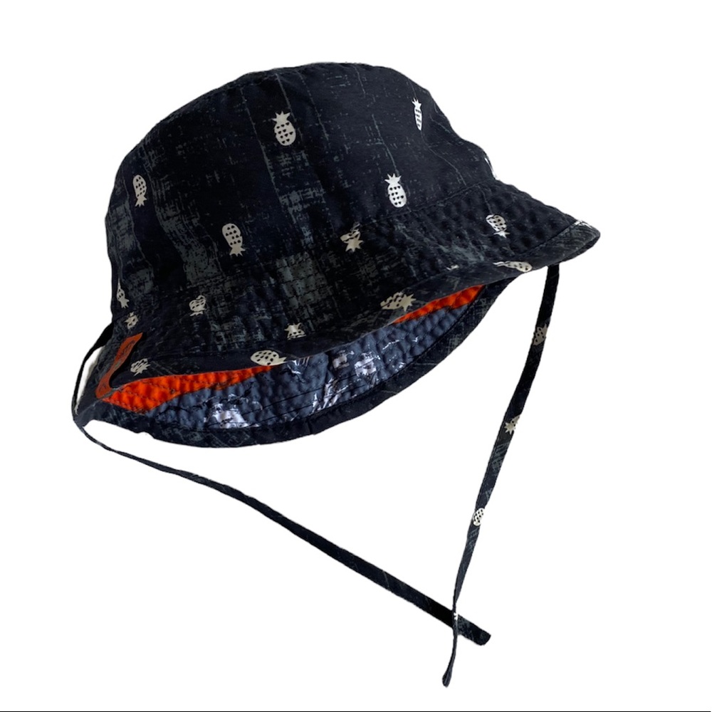 Souris Mini Reversible Bucket Hat Pineapple Print Size 12-24 Months